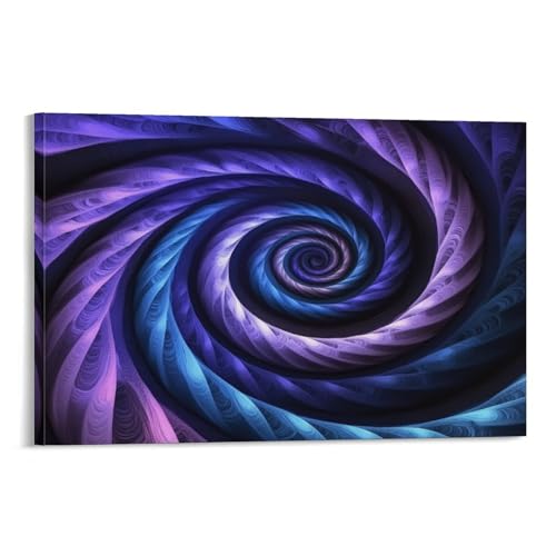 Peintures sur toile Vortex d'art mural 50x75cm pour salon et décoration de chambre moderne