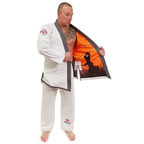 KO Sports Gear Kids Akagi Hemp Blend Gi - BJJ Kimono and Pants - for Jiu Jitsu (M1)