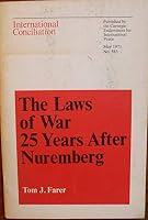 The laws of war 25 years after Nuremberg B0006D0CR2 Book Cover