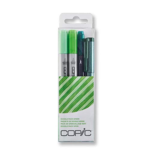 Copic Marker DPGRN Doodle Pack, Green