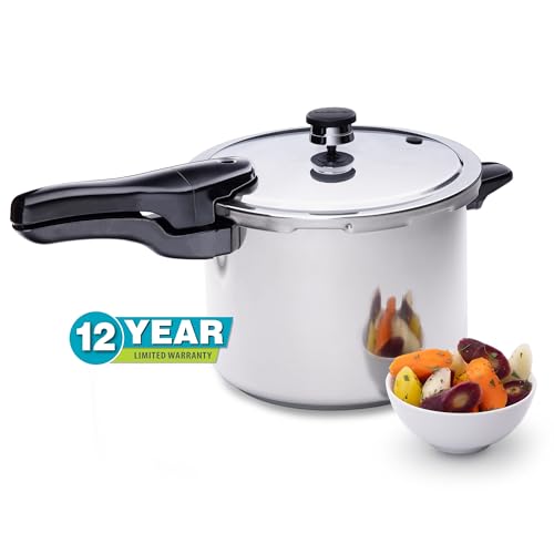 Image of Presto 01362 6-Quart Stainless Steel Pressure Cooker