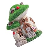 Cette maison de fées est superbement conçue, avec des détails exquis et pleine de fantaisie, ce qui peut transformer votre espace extérieur en charmant pays de fées