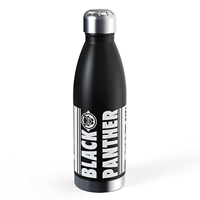 Zak Designs Marvel Comics Insulated Water Bottles Black Panther
