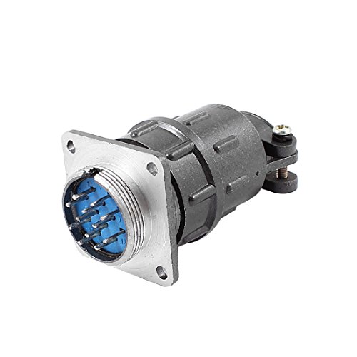 Conector de aviación CX24-12 12 pines 5A AC 500V miniatura 1