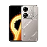 Smartphone Itel P65, 128GB+4+4GB RAM (Titânio) Tela de 6,7', Câmera de 50MP, NFC, Bateria 5000 mAh