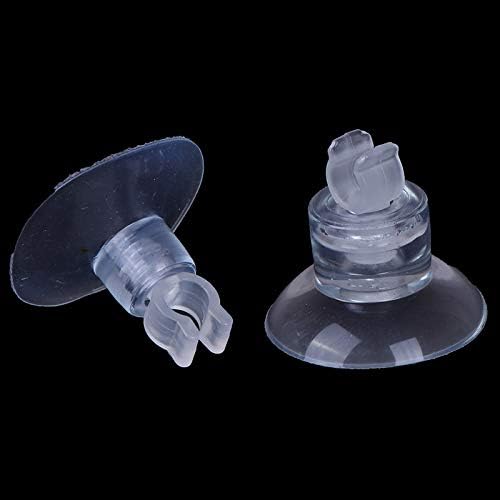 1pc Suction Cup Aquarium Sucker For 4mm Air Hose Line Pipe Tube Wire Holder Used Air Pump Fish Tank Accessories(C,30pcs)