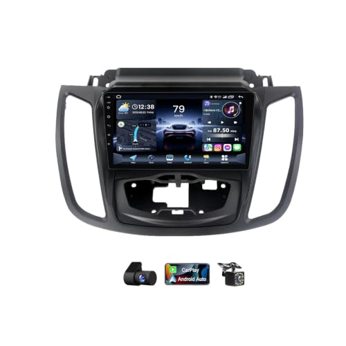 Radio coche DAB para Ford Kuga 2 y Escape 3 con Carplay Android Auto Doble DIN