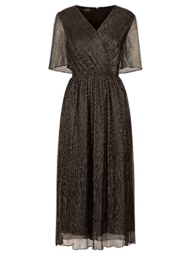 ApartFashion APART Minikleider mit schwarzer Metallicfarbe