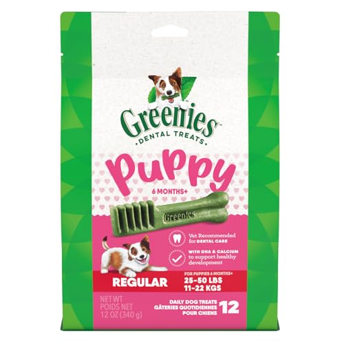 Greenies Regular Puppy Dental Dog Treats