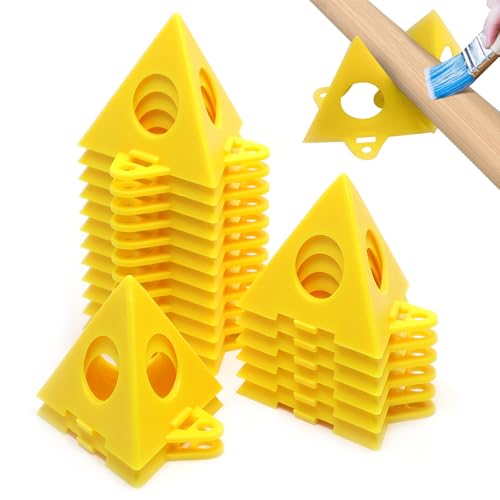 lyualma 25 Stück Mini-Kegel-Farbständer Pyramidenständer Dreieckige...