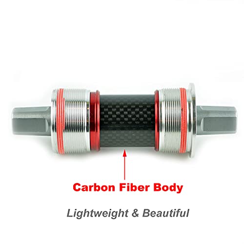 Omni Racer Worlds Lightest Jis Square Taper Bottom Bracket- English (68X110.5Mm) #TOP5