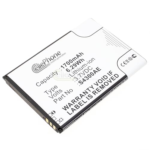 cellePhone Batterie Li-ION Compatible avec Wiko Jimmy (Remplacement pour S4300AE)