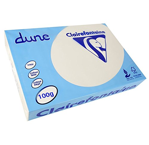 Ramette papier blanc A3 100g Clairefontaine Dune 500 feuilles pour impression laser et jet d'encre