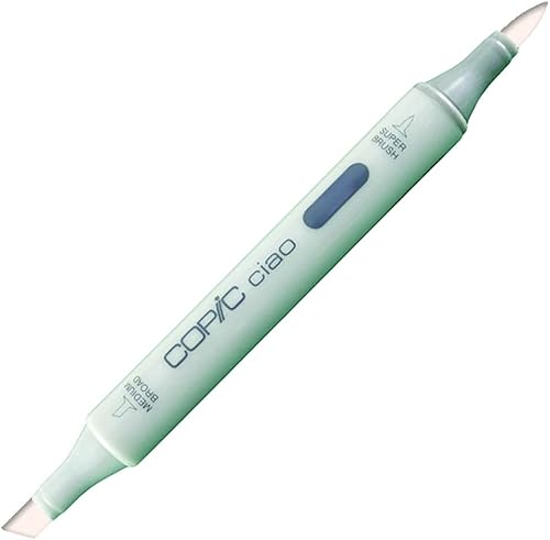 Miniatura 16 de Copic Marcadores C0 Ciao con punta reemplazable, gris frío, n.º 0 Gris frío 0,Blanco (Cherry White),Silk,Manzana Verde,Ladrillo Beige,Cobre,Algodón