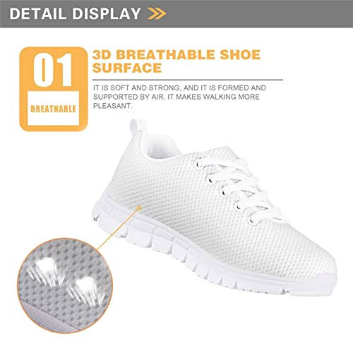 Suobstales Lightweight Sneakers for Boys Girls Mesh Running Shoes Size 28-34 School Breathable Casual Shoes Tennis Sport Shoe for Little Big Kid4