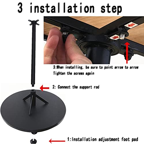 ZICHOUYING Round Garment Rack, Floor Standing Rotatable Clothing Rack, Clothes Retail Display Stand, for Bedroom Boutique Commercial Shop Laundry Room