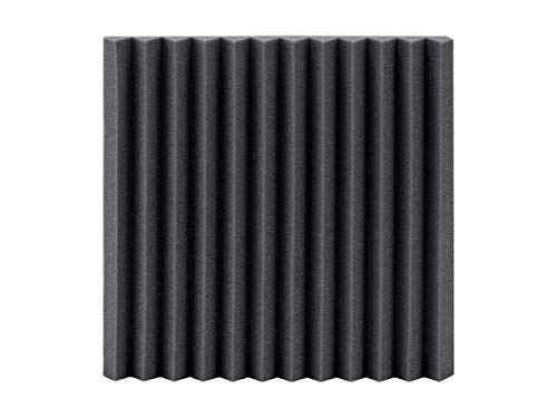 Monoprice Studio Wedges Paneles de Espuma Acústica (Paquete de 12) 12in x 12in x 1in, Retardante de Fuego, Fácil de Instalar - Serie Stage Right miniatura 5