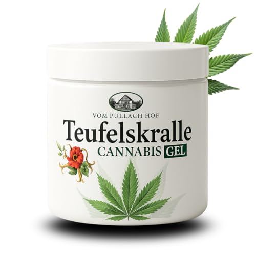 Gel de Semilla de Cáñamo con Harpagofito | Crema para Masaje Corporal | Uso Tópico en Zonas Localizadas del Cuerpo | Textura Ligera y Absorción Rápida