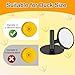 20Pcs Duck Holder for Jeep Dash,Rubber Ducks Plugs for Jeep Wrangler,Dashboard Plastic Duck Mounts,Black (Excluding Rubber Ducks)