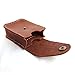 Hand Crafted Genuine Leather Cigarette Case,Retro, Flip Top pocket Handmade Pouch Case Holder with Pocket Belt Loop