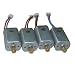 Night Lions Tech(tm) Upgraded 4pcs Motor with Brass Gear Rc Quadcopter Spare Parts for Syma X8c X8w X8g