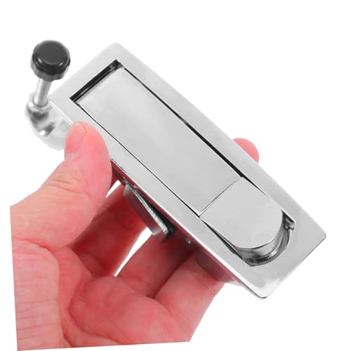 Manilla de bolsillo para puertas y tirador de borde SHINEOFI para clósets de distribución seguros con fácil instalación y diseño amigable para puertas de control eléctrico miniatura 4