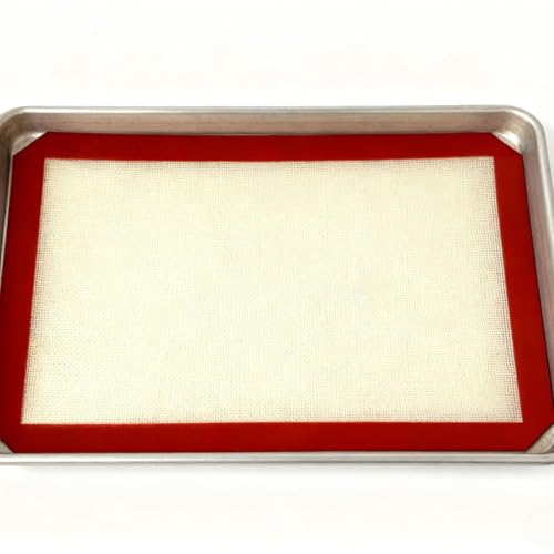 Tapis de cuisson silicone antiadhésif lot de 2 pour ne plus jamais rater vos biscuits au four