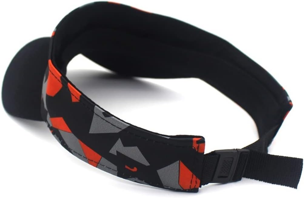 Camo Mesh Visor Hats for Hiking Running Sun Protected Men's Women's Cap Grey