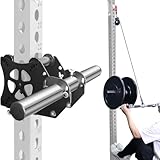 MARLANG Smith Machine Attachments for Power Rack Attachment, Cable Machine Attachment for Squat Rack Attachments, Power Rack Pulley Attachments for Cable Crossover LAT Pull Down Squat