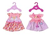 Größe: 43 cm Zapf Creation Baby Born Dresses 1 Puppenkleid zufällige Auswahl - Zubehör für Puppen (Kleid für Puppen, 3, Baby Born, Mädchen, 43 cm) Modell sortiert
