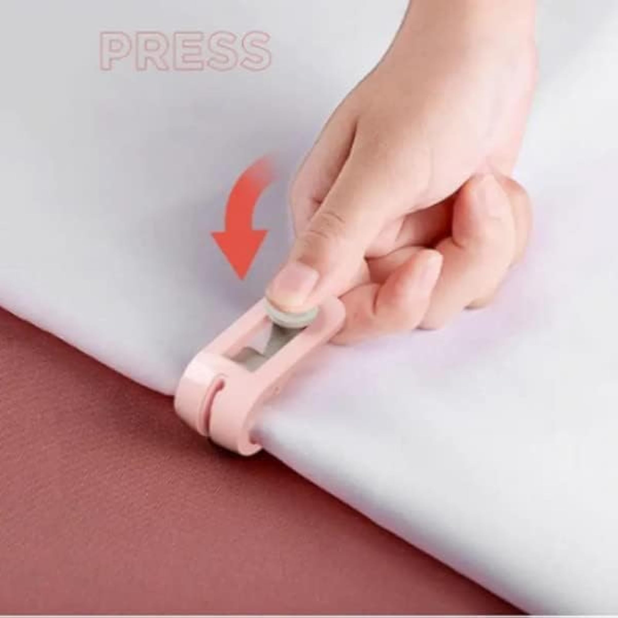 Blanket Bed Sheet Clip for Bedding, Non-Slip Insert