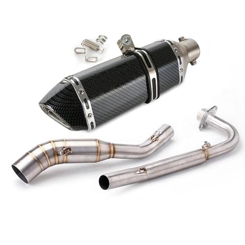 Tuyau liaison centrale échappement enfiler Kawasaki Z125 Pro 2017 2018 2019 2020 2021 2022 2023