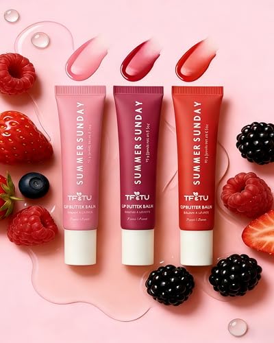 Vegan Summer Lip Balm for Dry Lips with Shea Butter & Olive Oil - Image 5