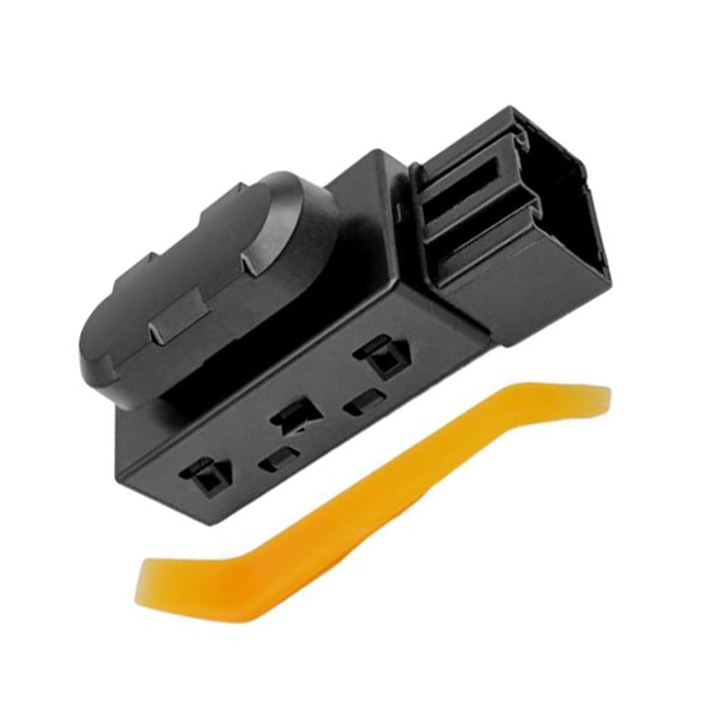 Power Seat Switch, Power Seat Control Button, Power Seat Switch Replacement with Crowbar Compatible with Ford Mustang F150 F250 F350, 5F9T-14B709-AA