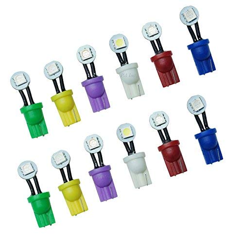 Lot De 10 Ampoules LED Flexibles Pour Flipper - Référence #555, Blanc Froid, Neuves, Rénovez Votre Machine !