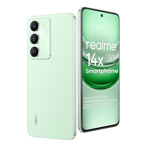 realme 14x 5G Smartphone 8+256GB,Chipset Dimensity 6300 5G,Cámara de Enfoque automático de...