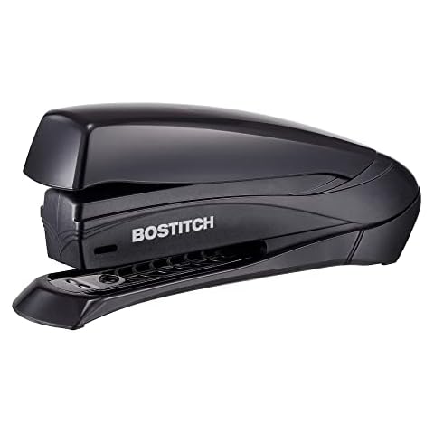 Bostitch Office Inspire 20 Sheet Stapler - One Finger, No Effort, Spring Powered Stapler - Black (1423) Cover