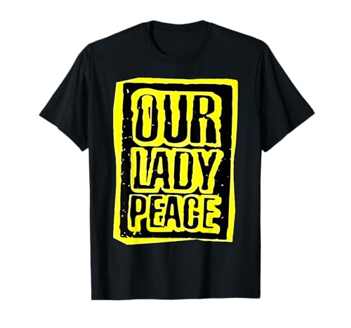 Photo de Citation rétro drôle Our Lady Peace Signification basique T-Shirt