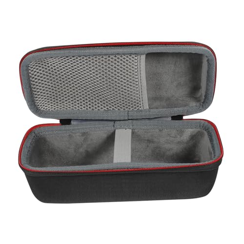 CAXUSD Portable Cordless Speaker Storage Case Impact Resistant Organizer for Electronics Lightweight Travel Box Convenient Zipper Design for Usb Cables Chargers Versatile Multi-function