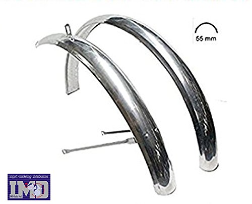 MANDELLI Coppia PARAFANGHI per GRAZIELLA - Pieghevole Misura 20 in Acciaio Inox …