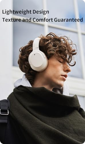 Image of Edifier W820NB Plus Over-Ear Active Noise Cancelling Headphones, Clear Calls with Deep Noise Reduction,Bluetooth Headphones with LDAC for Hi Res Wireless Audio Comfortable Fit,Bluetooth 5.2 Gray