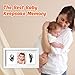 PewinGo Baby Hand and Footprint Kit,Inkless Baby Handprint Kit with 2 Safe Clean-Touch Ink Pads and a Wooden Picture Frame for Newborn,Gifts for New Parents, Shower gift
