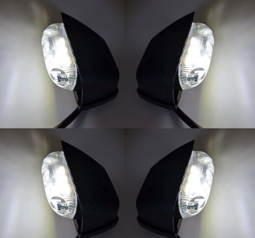 4x 12V 24V LED roof corner front outline white marker lights e-marked with plastic base truck tipper lorry caravan trailer van bus horsebox