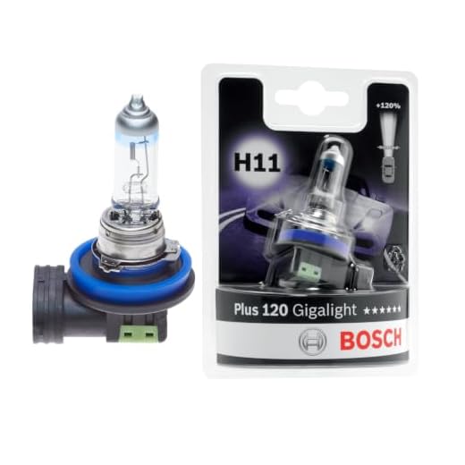 Bosch H11GB Plus 120 Gigalight Automotive Headlight Bulb; 12V/55W - Single