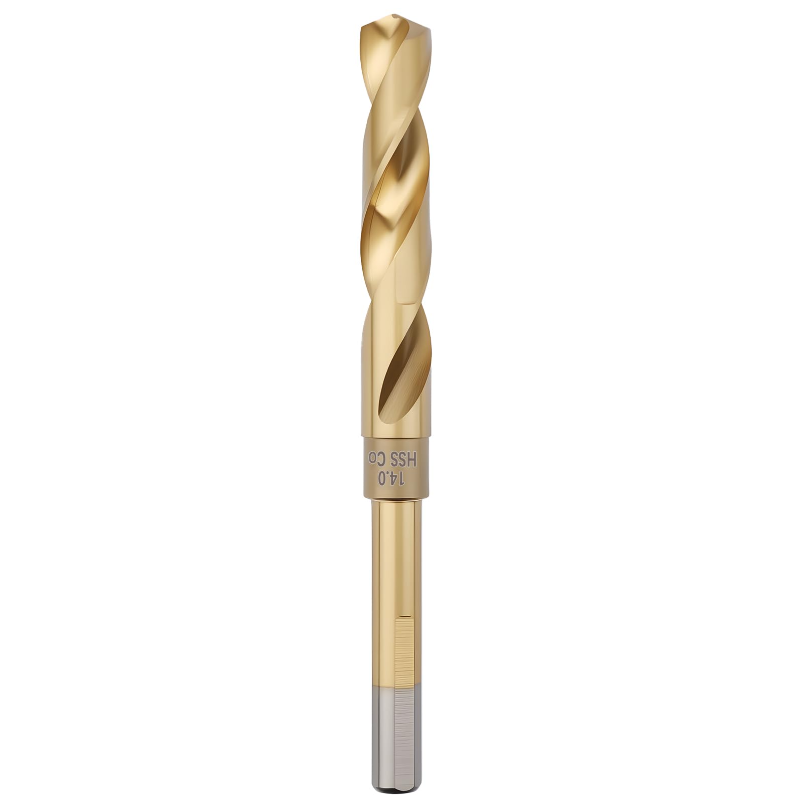 MOXPIFY 14mm Metal Drill Bit, M35 HSS 5% Cobalt Drill Bit for Hard Steel