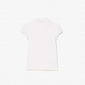Lacoste Girls Classic Short Sleeve Piqu Polo Shirt