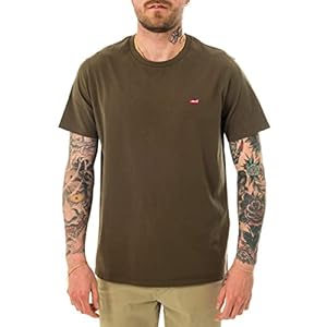 Levi’s Men’s Ss Original Housemark Tee T-Shirt, Chesthit Logo