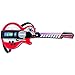 Produktbild Simba 106838628 - My Music World Light Guitar mit MP3 Funktion