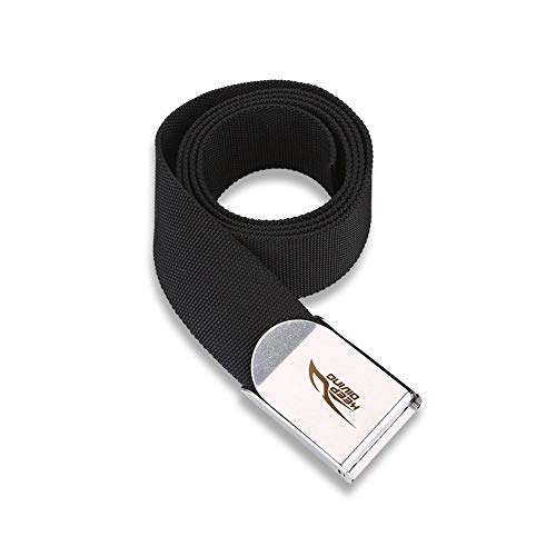 Yundxi Scuba Belt Diving Webbing Weight Wading Belt with Buckle for Free Diving Snorkeling Spearfishing Water Sports (150cm)