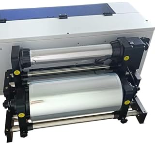 YXSM A3+ UV DTF Printer UV Sticker Printer Automatic Laminating Automatic Cleaning Come with 6x500ml Bottles Ink and A/B Film Rolls